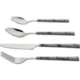 Knife Fork Spoon Marble Decal Cutlery Set 16pcs