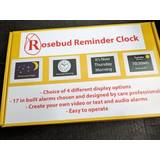 Ravencourt Rosebud Reminder Wall Clock
