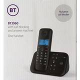 BT 3960 Cordless Home Phone with Nuisance Call Blocking and Answering Machine Single