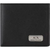 Wallets & Key Holders on sale Armani Exchange Plate Logo Wallet - Black