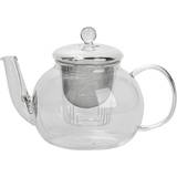 Glass Teapots Argon Tableware Deluxe Glass Infuser Teapot 1.1L