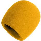 Yellow Microphones Shure A58WS Foam Windscreen for Ball Type Microphone, Yellow