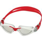 Aqua Sphere Kayenne Goggle Mirrored Lens Silver/Red