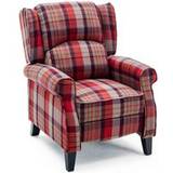 Fabric Armchairs More4Homes Eaton Wing Back Fireside Red Armchair 86cm