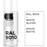 Lacquer Paint - White Cosmoslac RAL Spray RAL 9010 Lacquer Paint White 0.4L