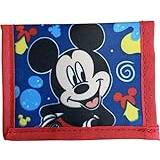Mickey Mouse Little Boy Bifold Wallet With Zippered Pocket