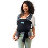 Moby Baby Wraps Moby Easy Wrap Carrier in Charcoal/Black 100% Cotton Charcoal/Black