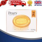 Pears Bath & Shower Products Pears Transparent Soap Pure & Gentle with Natural Oils 2x100g