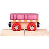 Bigjigs Toy Trains Bigjigs Rail Wooden Pink Wagon Other Major Wood Rail Brands Are Compatible