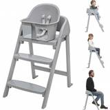 Chicco Baby Chairs Chicco Crescendo Lite 3in1 Highchair, Baby Chair & Adult Chair Milan Mist Grey
