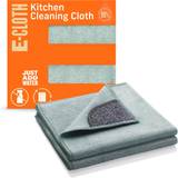 E-Cloth Kitchen Microfiber Cleaning, Eco Packaging, Scrubbing Cloth-2 Pack