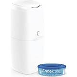 Angelcare Diaper Pails Angelcare Angelcare Nappy Disposal Bin System White
