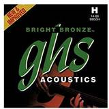 Bronze Strings GHS BB50H Bright Bronze Heavy Heavy Acoustic Guitar Strings