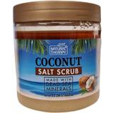 Dead Sea Body Scrubs Dead Sea scrub: mineral salt & coconut oil bath body scrub large