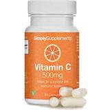 Vitamins & Minerals Simply Supplements Vitamin C Strong 500mg One A Day Immune 60 pcs