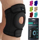 Knee support MODVEL Knee Brace with Side Stabilizers FSA or HSA eligible Patella Gel Pads Knee Support Braces for Knee Pain, Meniscus Tear,ACL,MCL,Arthritis, Joint Pain Relief,Injury Recovery-4 Sizes