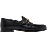 Gucci Low Shoes Gucci Horsebit 1953 leather loafers black