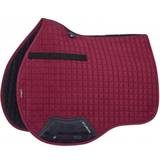 Red Saddles & Accessories LeMieux Prosport Suede Gp Square, Mulberry Mulberry