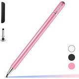 Pink Stylus Pens Pen for Tablet Disc Tip Pencil Magnetic Cap Galaxy