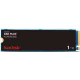 SanDisk SSD Hard Drives SanDisk 1TB Plus NVMe SDSSDA3N-1T00-G26