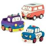 Cities Toy Vehicles Battat B-toys Pull Back Cars