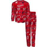 Red Other Sets Children's Clothing Outerstuff Youth Red Washington Nationals Allover Print Long Sleeve Top & Pants Sleep Set