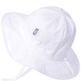 Bucket Hats JAN & JUL Floppy Sun-Hat for Toddler Girls Adjustable, UPF L: 2-5 Years, White Eyelet