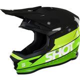 Shot Furious Story Motocross Helmet, black-green, XL, black-green