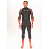 Orca Swim & Water Sports Orca Zeal Hi-Vis Mens Openwater Wetsuit 2023 Black/Orange-10