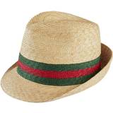 Gucci Hats Gucci woven straw fedora hat men Straw White