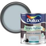 Dulux Grey - Wood Paints Dulux Simply Refresh Surface Eggshell Coastal Wood Paint Grey 0.75L