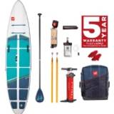 Red SUP Red 12.0 Compact Inflatable Paddleboard Package Blue One