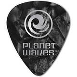 Planet Waves D Addario Black Pearl Celluloid Guitar Picks 10 pack Extra Heavy