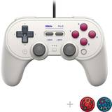 8Bitdo Game Controllers 8Bitdo 8Bitdo Pro 2 Wired Controller with Customize Back Buttons & Modifiable Vibration for Switch, Steam Deck, PC Windows and Raspberry Pi G Glassic Edition
