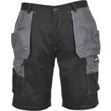 Grey Work Pants Portwest Granite Shorts, colorBkZoom Talla