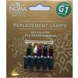 Multicoloured Incandescent Lamps Noma Replacement G1 Bulbs Multi Lamp
