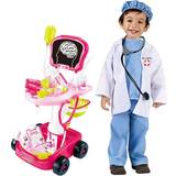 Plastic Doctor Toys Pink 'Little Doctors & Nurses' Hospital Medical Cart Playset