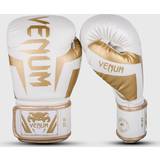 Adjustable Gloves Venum Elite Boxing Gloves White/Gold