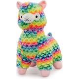 Addo Play Snuggle Buddies Fleecy Llama Rainbow 40cm
