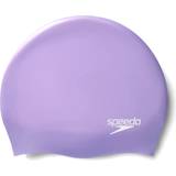 Speedo moulded silicone badekappe violett