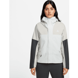 Grey - Women Rain Jackets & Rain Coats Nike ACG 'Cascade Rain' Women's Storm-FIT Water-Resistant Lightweight Jacket Grey UK 24-26