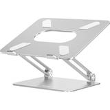 BoYata Stand, Ergonomic, Aluminum, Height Adjustable Laptop Mount, Computer Riser for Desk, Compatible with MacBook Pro/Air, Surface, Samsung, Laptops (10-17 Inch)