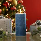 Candles & Accessories Festive 15cm Battery Wax Firefly Pillar Candle