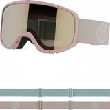 Junior Goggles Salomon Rio Ski Goggles Pink Gold/CAT2