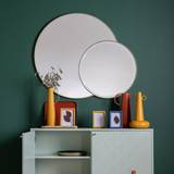 Metal Wall Mirrors Gallery Interiors Carnevale Champagne Wall Mirror