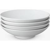 Denby Soup Plates Denby Classic White Porcelain Footed Pasta Soup Plate