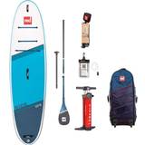 Red 10.6 Inflatable Paddleboard Package Prime Paddle Blue One