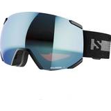 Goggles Salomon Radium Ml Ski Goggles Black Light Blue/CAT