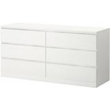 Ikea Chest of Drawers Ikea MALM White Chest of Drawer 160x78cm