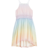 Ruffled dresses - Sleeveless H&M Girl's Patterned Dress - Light Pink